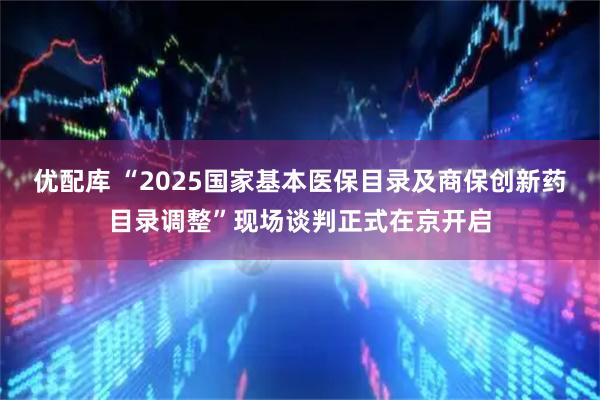 优配库 “2025国家基本医保目录及商保创新药目录调整”现场谈判正式在京开启